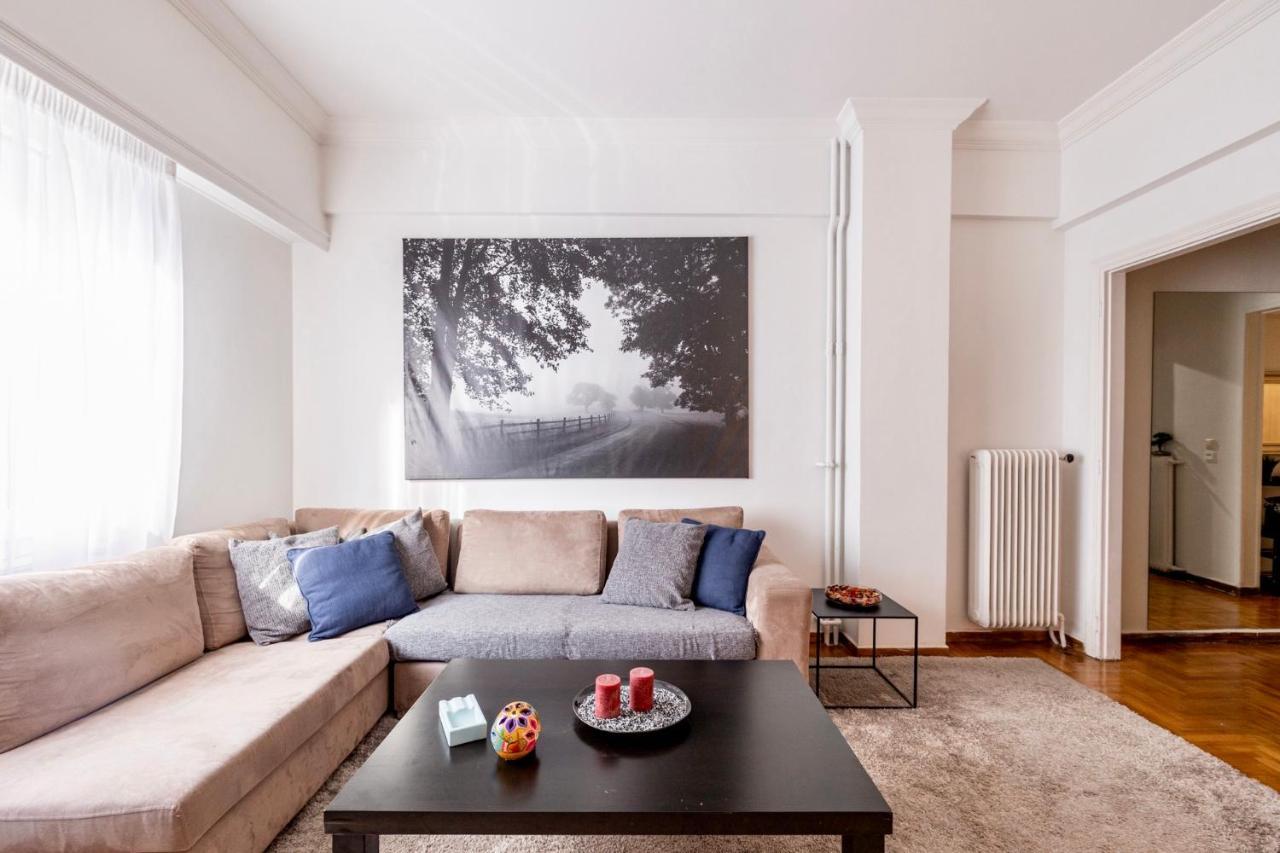 Cozy Apartment In Kolonaki Athens - Sleeps 5 Eksteriør billede