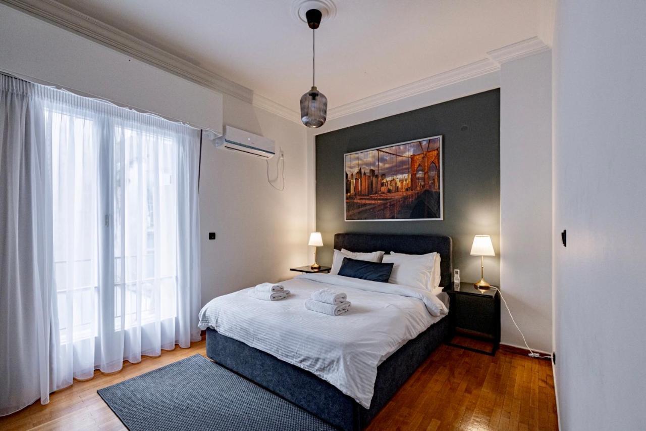 Cozy Apartment In Kolonaki Athens - Sleeps 5 Eksteriør billede
